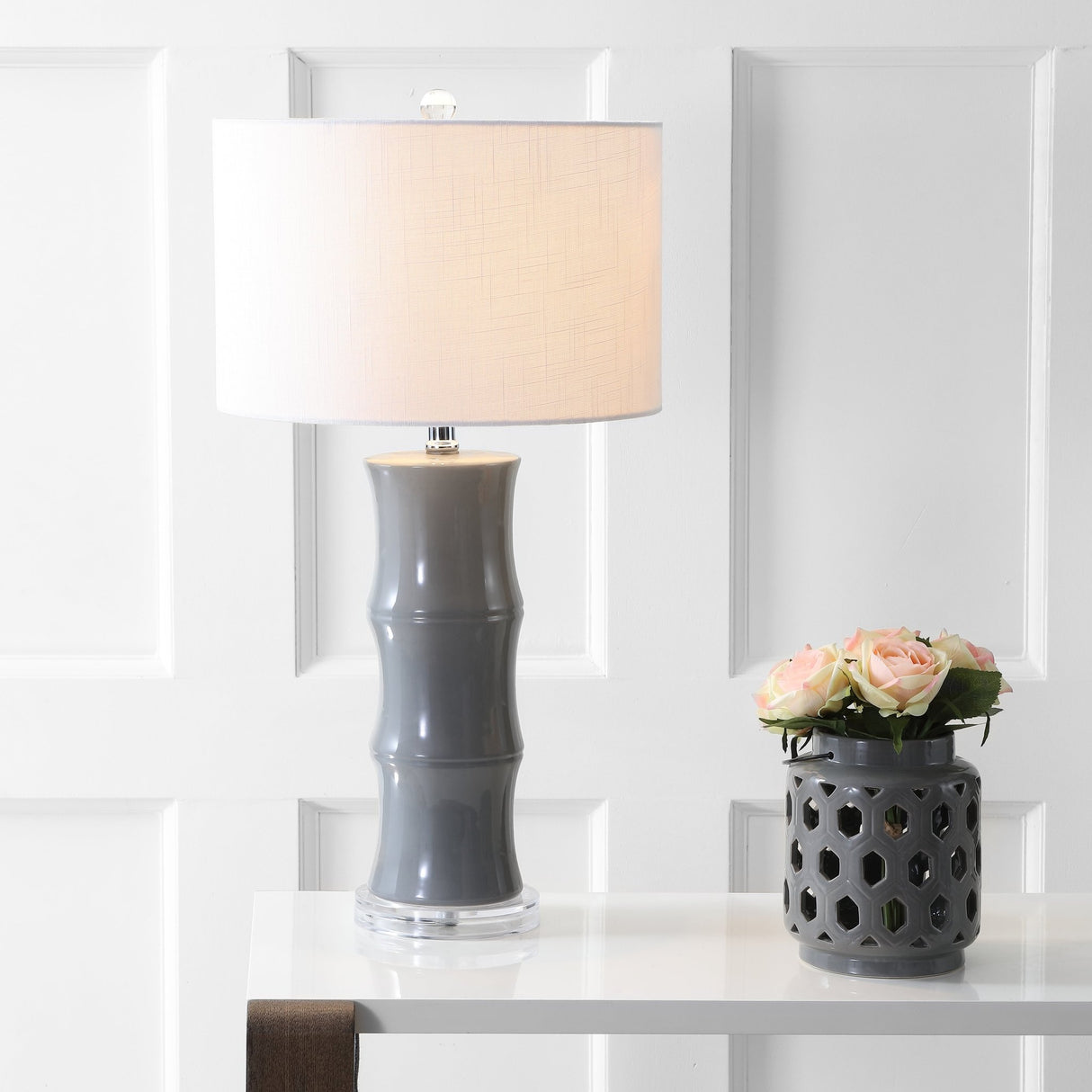 Tiki Ceramic LED Table Lamp - Tuesday Morning - Table Lamps