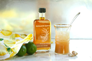 Award-Winning Ginger Root Infused Organic Maple Syrup