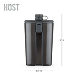 Easy-fill™ flask in grey by host®