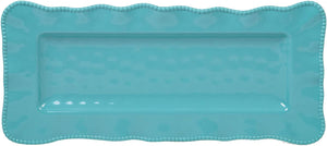 Blue Rectangluar Platter