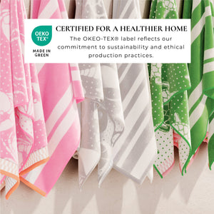 Cotton Velour Beach Towels 2-Pack - Maui Collection