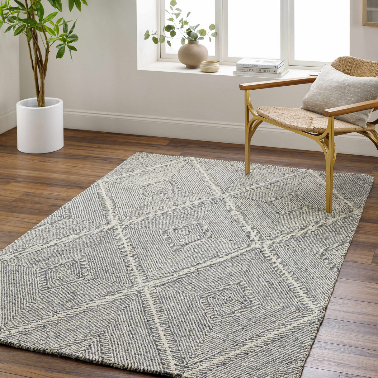 Tene Tufted Wool Area Rug