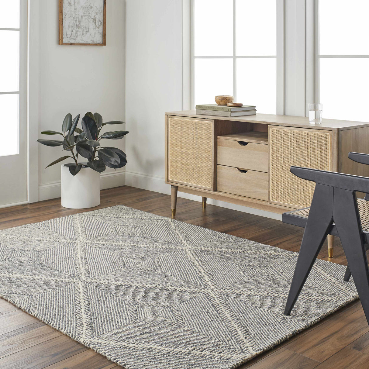 Tene Tufted Wool Area Rug