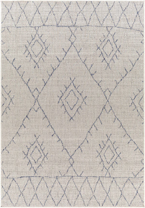 Marwood Gray&Blue Nordic Rug - Clearance