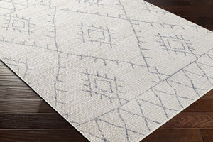 Marwood Gray&Blue Nordic Rug - Clearance