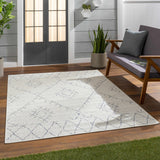 Marwood Gray&Blue Nordic Rug - Clearance