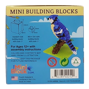 Mini Building Blocks - Blue Jay