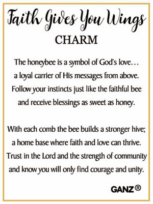 Faith Gives You Wings Charms