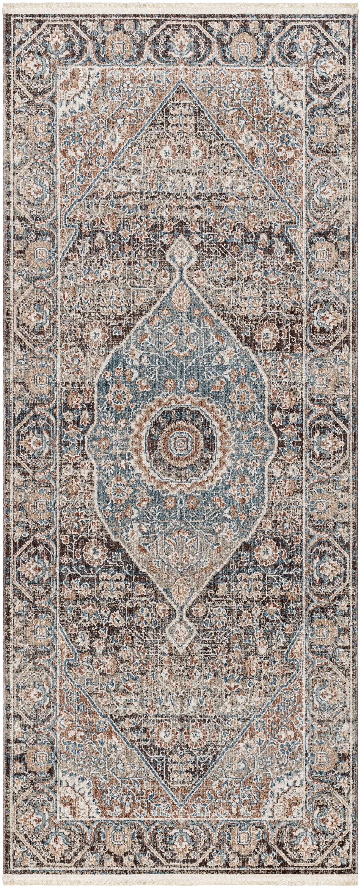 Baychester Brown Area Rug - Clearance