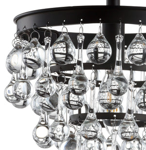 Toronto metal/crystal led flush mount - Tuesday Morning - Flush Mounts