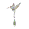 Acrylic Iridescent Hummingbird Ornament -