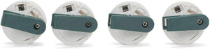 Clip on Battery Operated Tea Light - 4 Pack