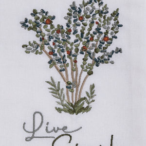 Live Simply Decorative Dish Towel