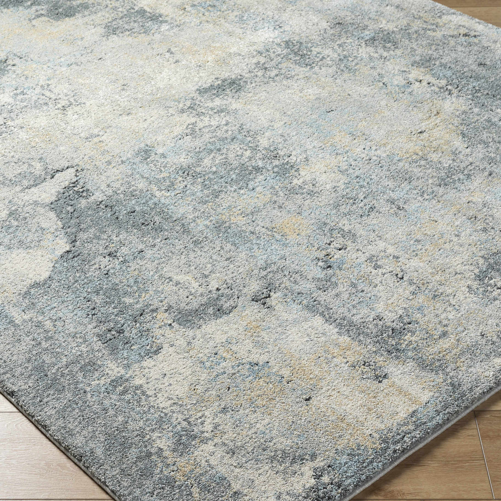 Adsila Teal Blue Thick Luxe Rug