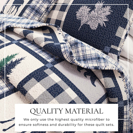 3-Piece Lodge Quilt - Stonehurst Collection
