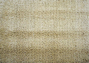 Modern Style Gold Handmade Wool 3x3 Area Rug