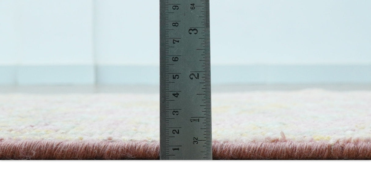 Traditional Turkish Design Pink Hand Knotted 3X5 Wool Rug