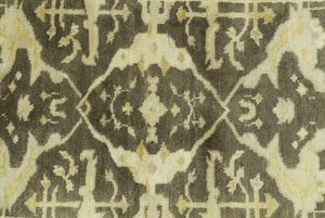 Traditional Turkish Oushak Design Beige And Brown 3x5 Hand Knotted Wool Area Rug