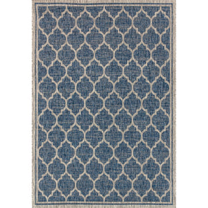 Trebol Moroccan Trellis Textured Weave Indoor/Outdoor Area Rug - Tuesday Morning - Area Rugs