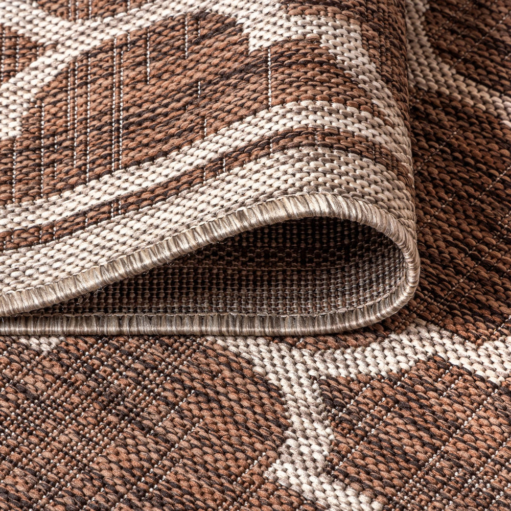 Trebol Moroccan Trellis Textured Weave Indoor/Outdoor Area Rug - Tuesday Morning - Area Rugs