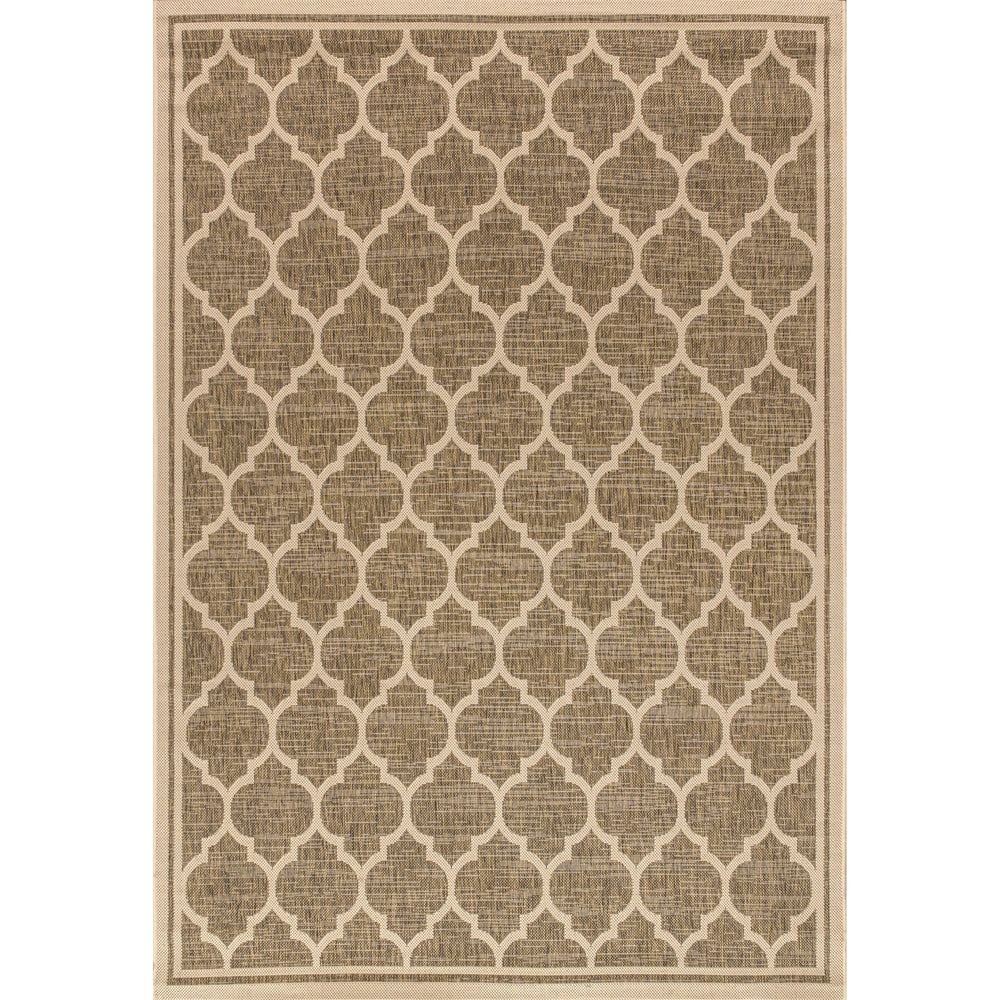Trebol Moroccan Trellis Textured Weave Indoor/Outdoor Area Rug - Tuesday Morning - Area Rugs