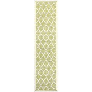 Trebol Moroccan Trellis Textured Weave Indoor/Outdoor Runner Rug - Tuesday Morning - Runner Rugs