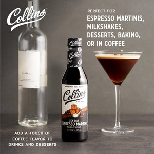 Sea Salt Espresso Martini Syrup 12.7 oz.