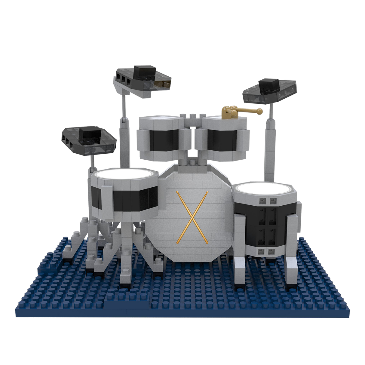 Mini Building Blocks - Drum Set