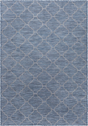 Blue Moolap Outdoor Rug - Clearance