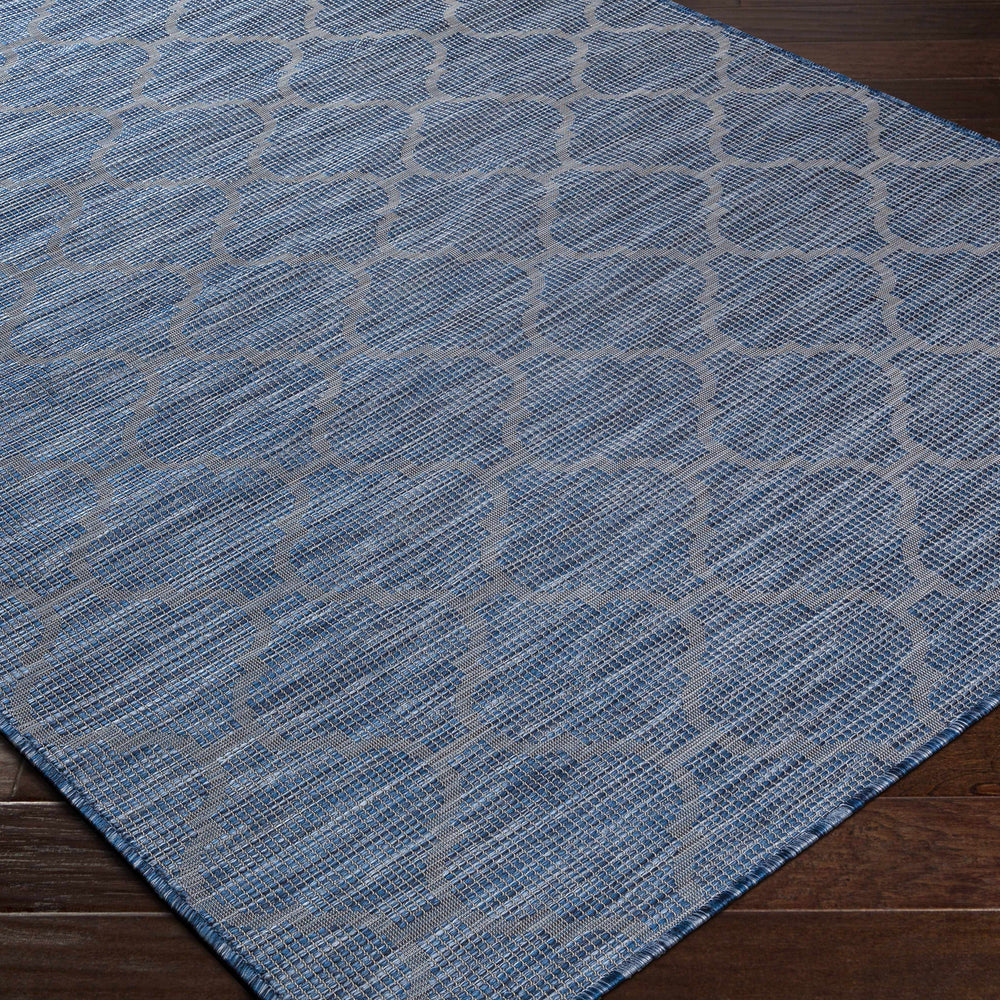 Blue Moolap Outdoor Rug - Clearance