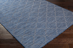 Blue Moolap Outdoor Rug - Clearance
