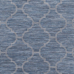 Blue Moolap Outdoor Rug - Clearance