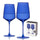 Reserve-nouveau-crystal-wine-glasses-in-cobalt-viski®-Wine-Glasses
