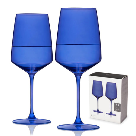 Reserve-nouveau-crystal-wine-glasses-in-cobalt-viski®-Wine-Glasses