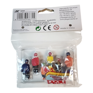6 Piece Snowboarders - Seated