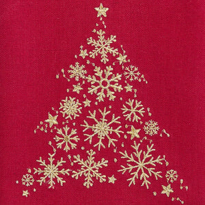 Patricia Heaton Home Saint Nicholas Tartan Decorative Dishtowel