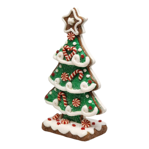 Gingerbread Christmas Tree - 6 Inch -