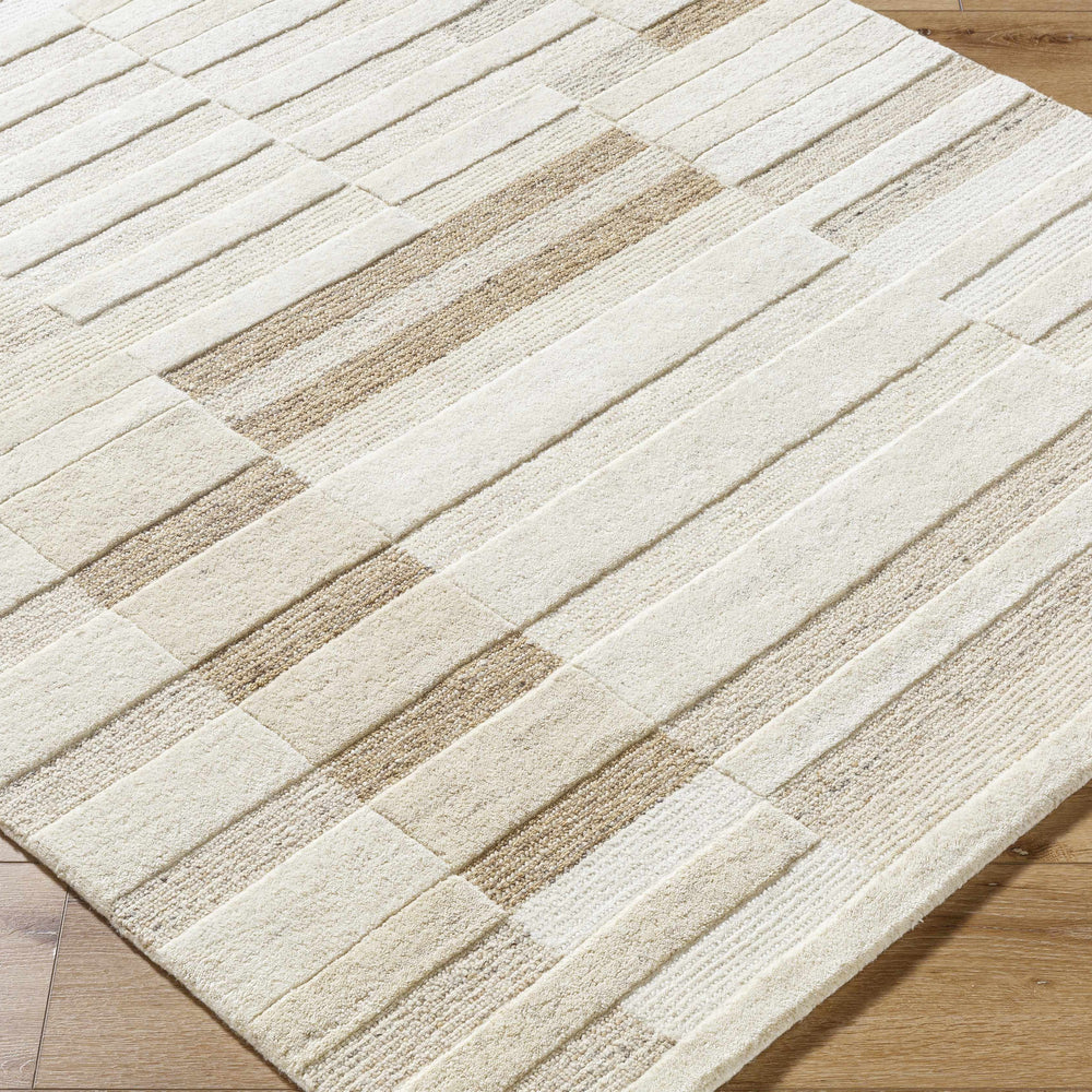 Tavia Broken-Striped Area Rug