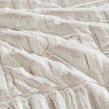 Twin/twin xl back print long fur comforter mini set - Tuesday Morning - Quilts & Comforters