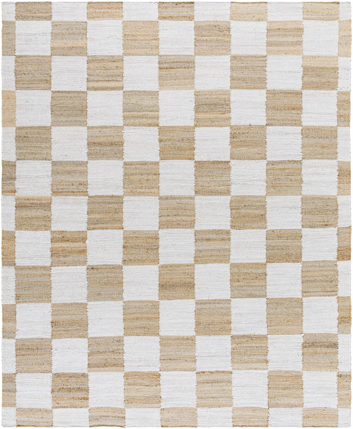 Tyhir Checkered Jute Rug