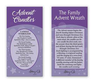 Advent Candle Set of 4