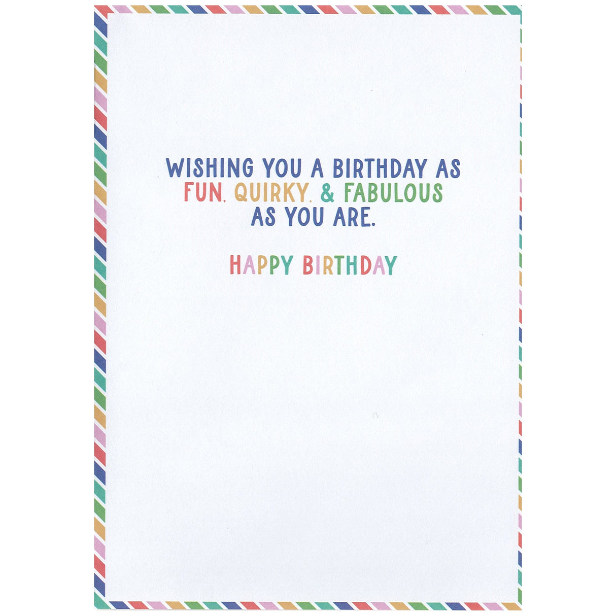 Hip Hip Hooray - Birthday Card