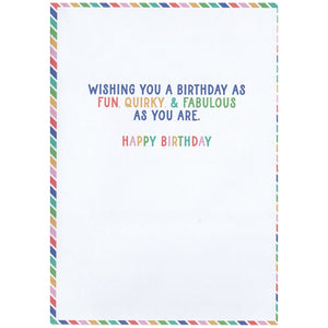 Hip Hip Hooray - Birthday Card