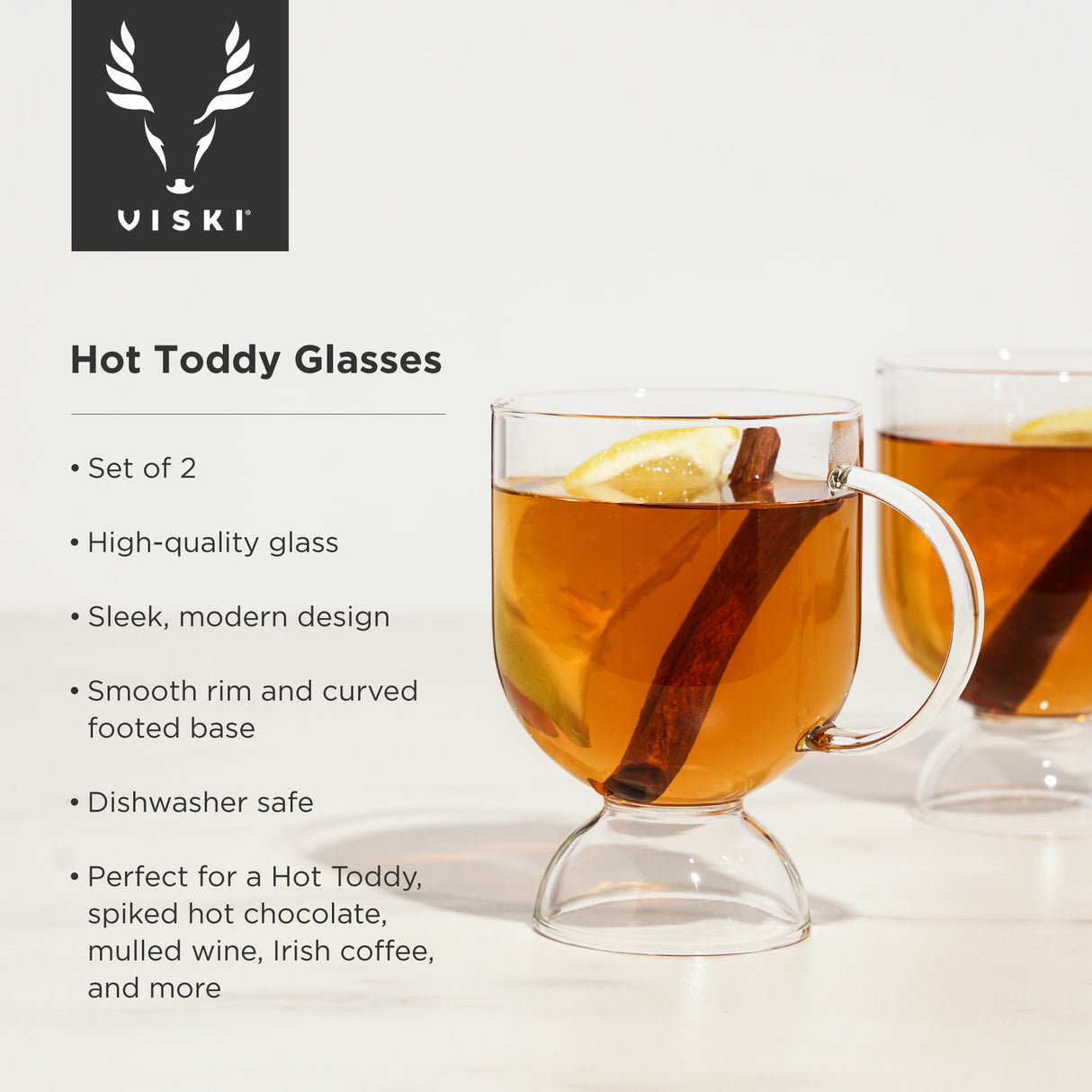 Raye hot toddy glasses viski®