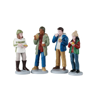 Food Truck Patrons - 4 Piece Set