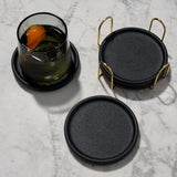 Earthenware coasters with stand viski®