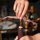 Summit signature double hinged corkscrew in copper viski®