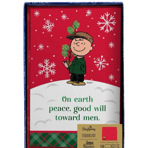 Peanuts - Good Will Toward Men Christmas Boxed Cards