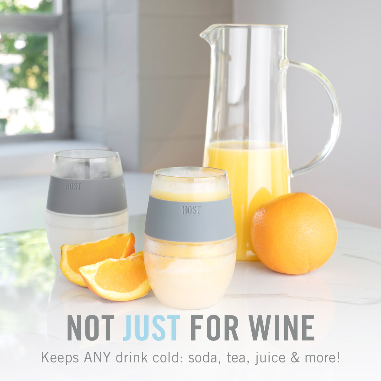 Wine freeze™ in blush "best mom ever" by host
