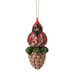 Highland Glen Cardinal Ornament